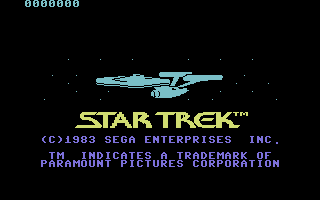 Star Trek: Strategic Operations Simulator screenshot 2 for Commodore 64